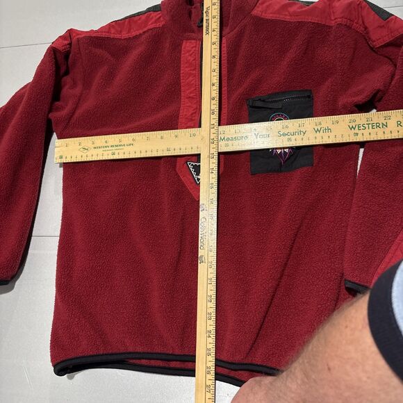 Helly Hansen VTG Men’s Jacket Fleece Sherpa Half Zip Jacket Medium Keprotec - Picture 14 of 16